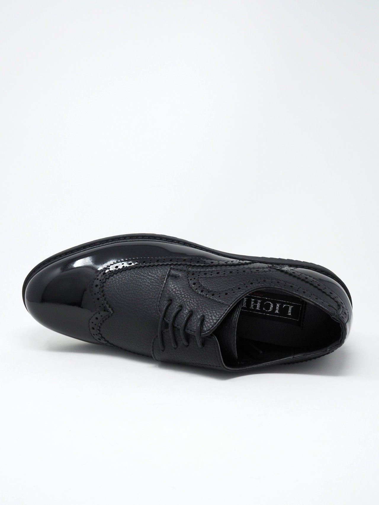 Scarpe eleganti bi-material da uomo