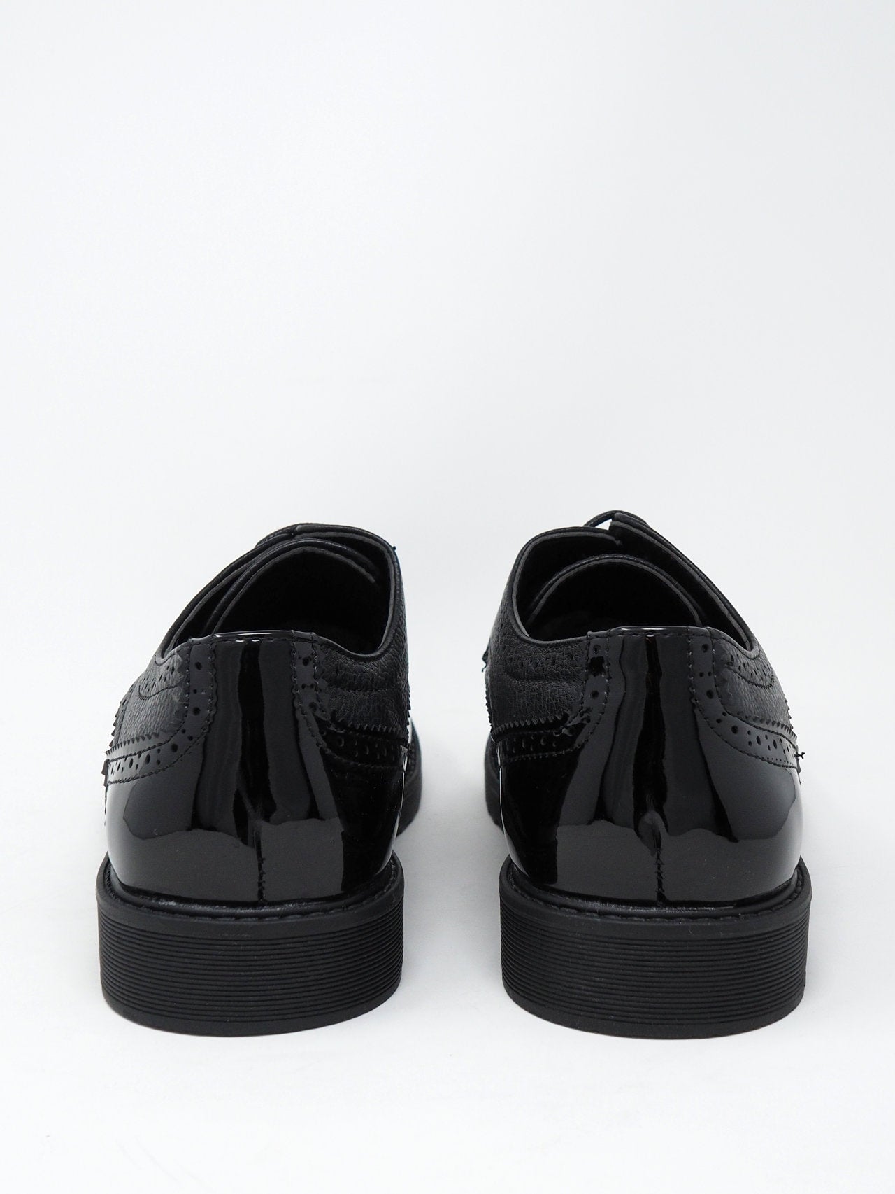 Scarpe eleganti bi-material da uomo