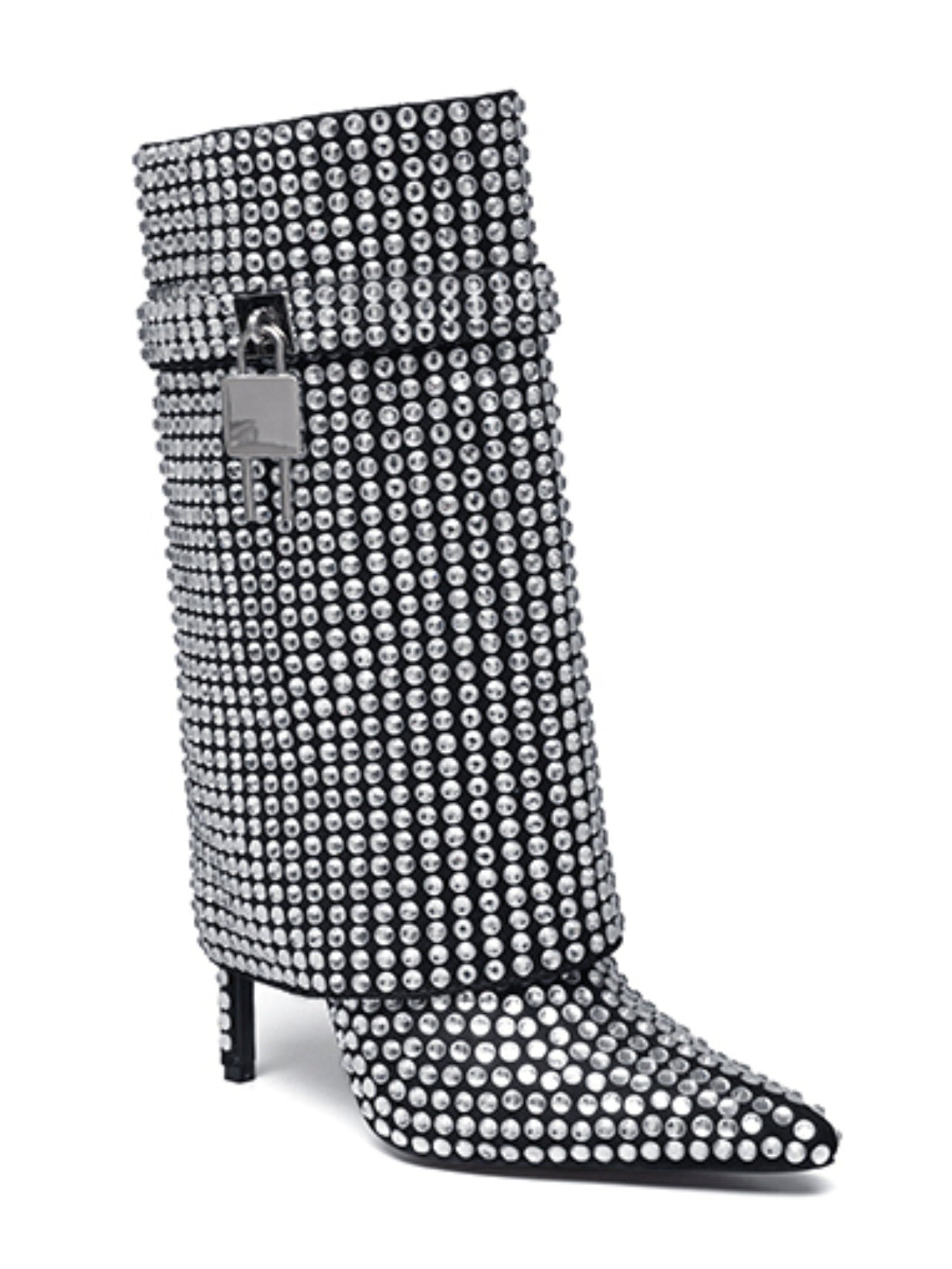 Tronchetti ricoperti di strass