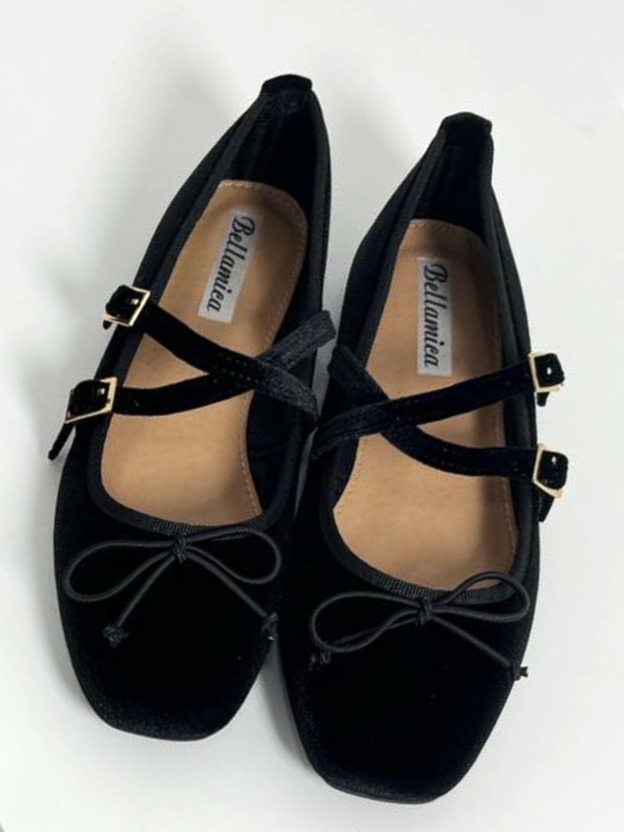 Ballerine in velluto