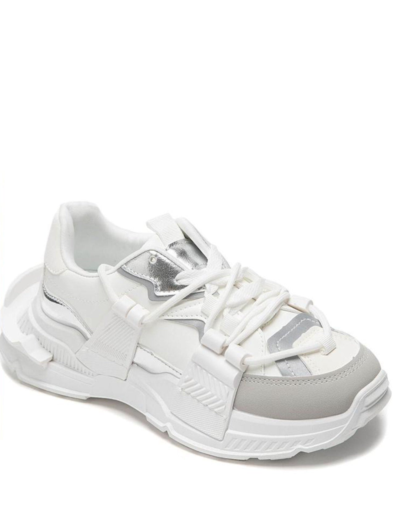 Sneakers con para e lacci doppi