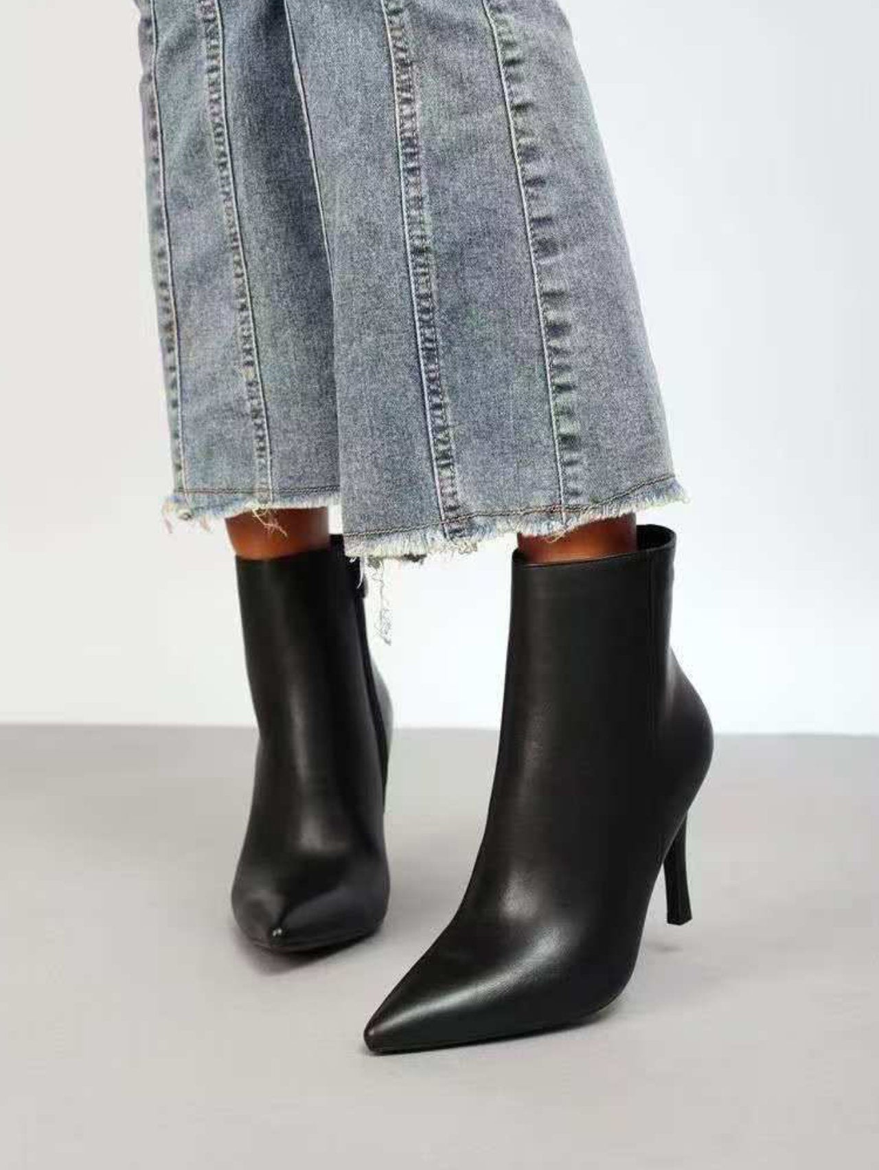 Tronchetti con tacco fino