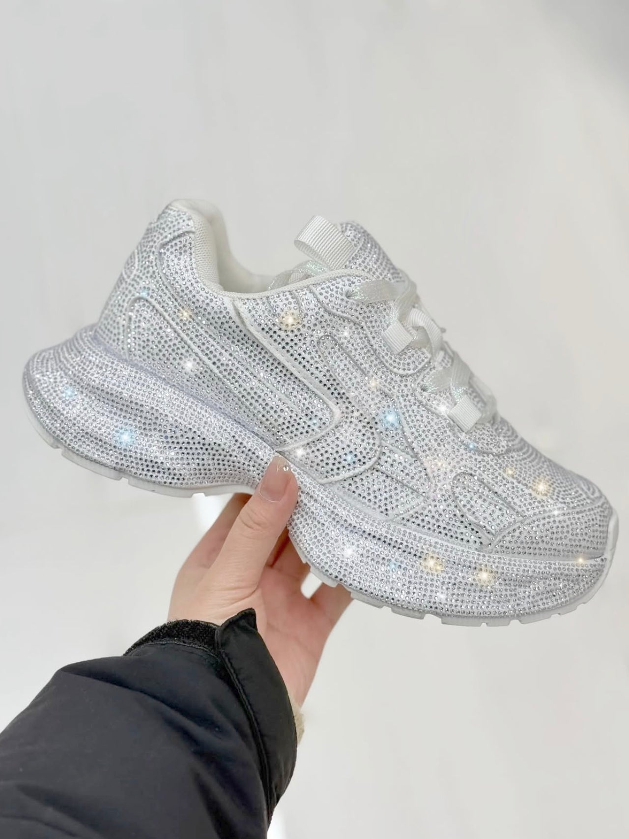 Sneakers full strass