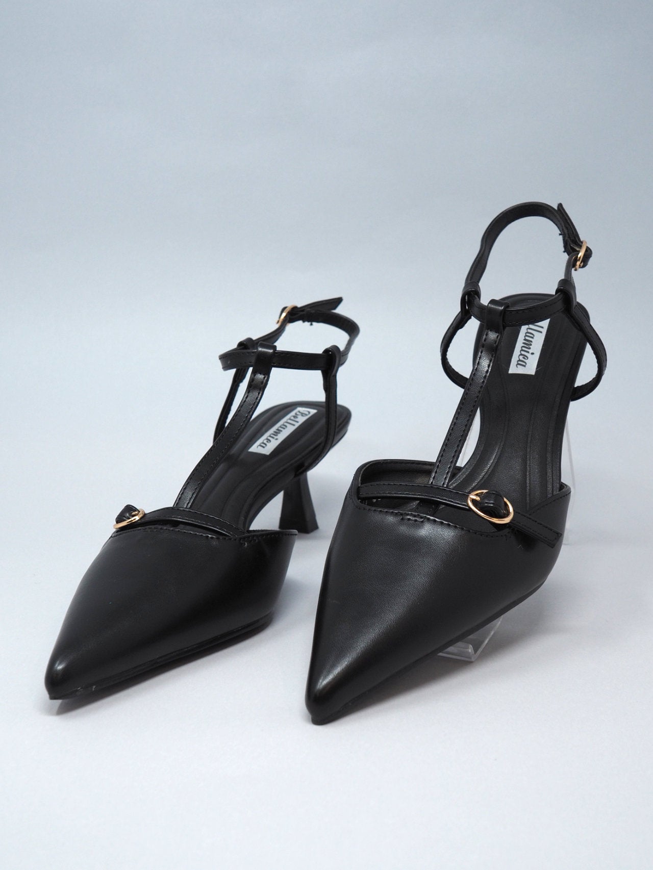 Décolleté slingback aperte ai lati