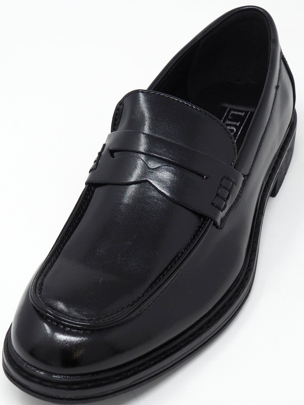 Mocassini semilucidi da uomo