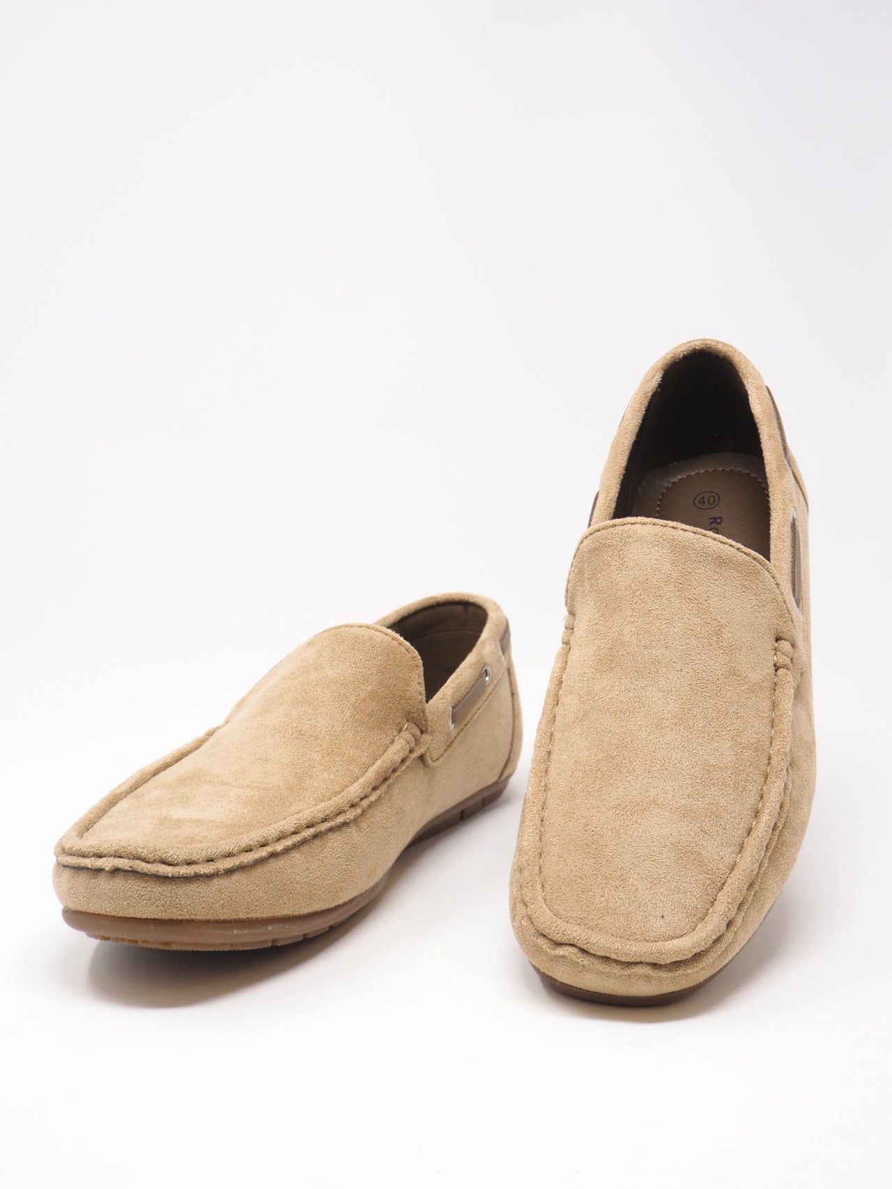 Mocassini scamosciati da uomo