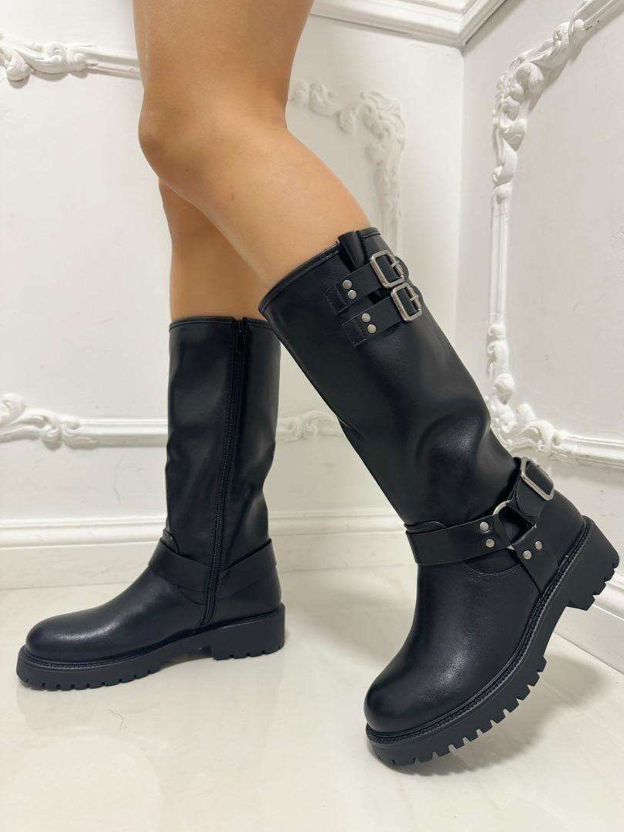 Boots Anfibi Gutti Stivali Anfibi Grigi Stivali Anfibi Militari