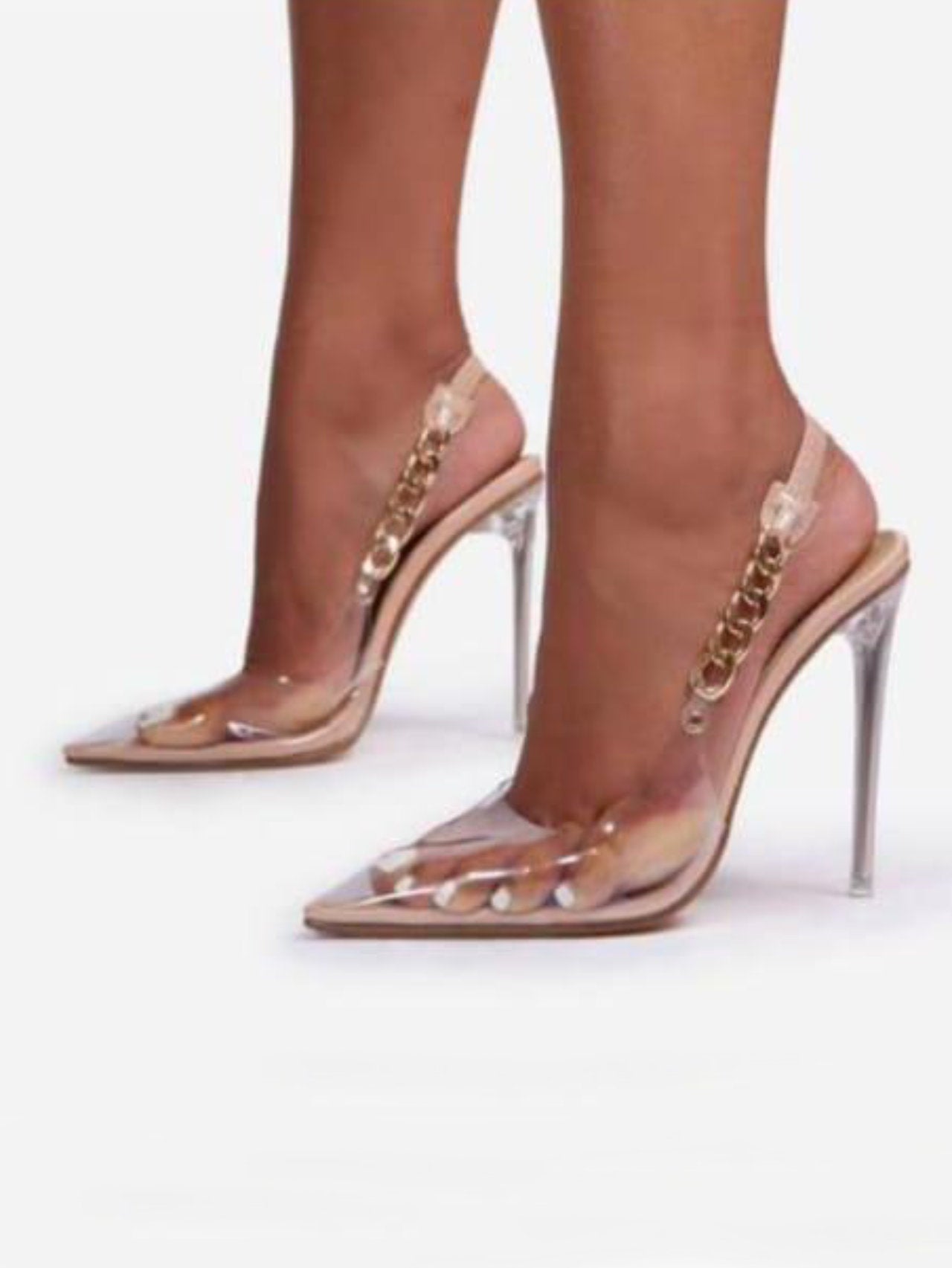 Slingback trasparenti