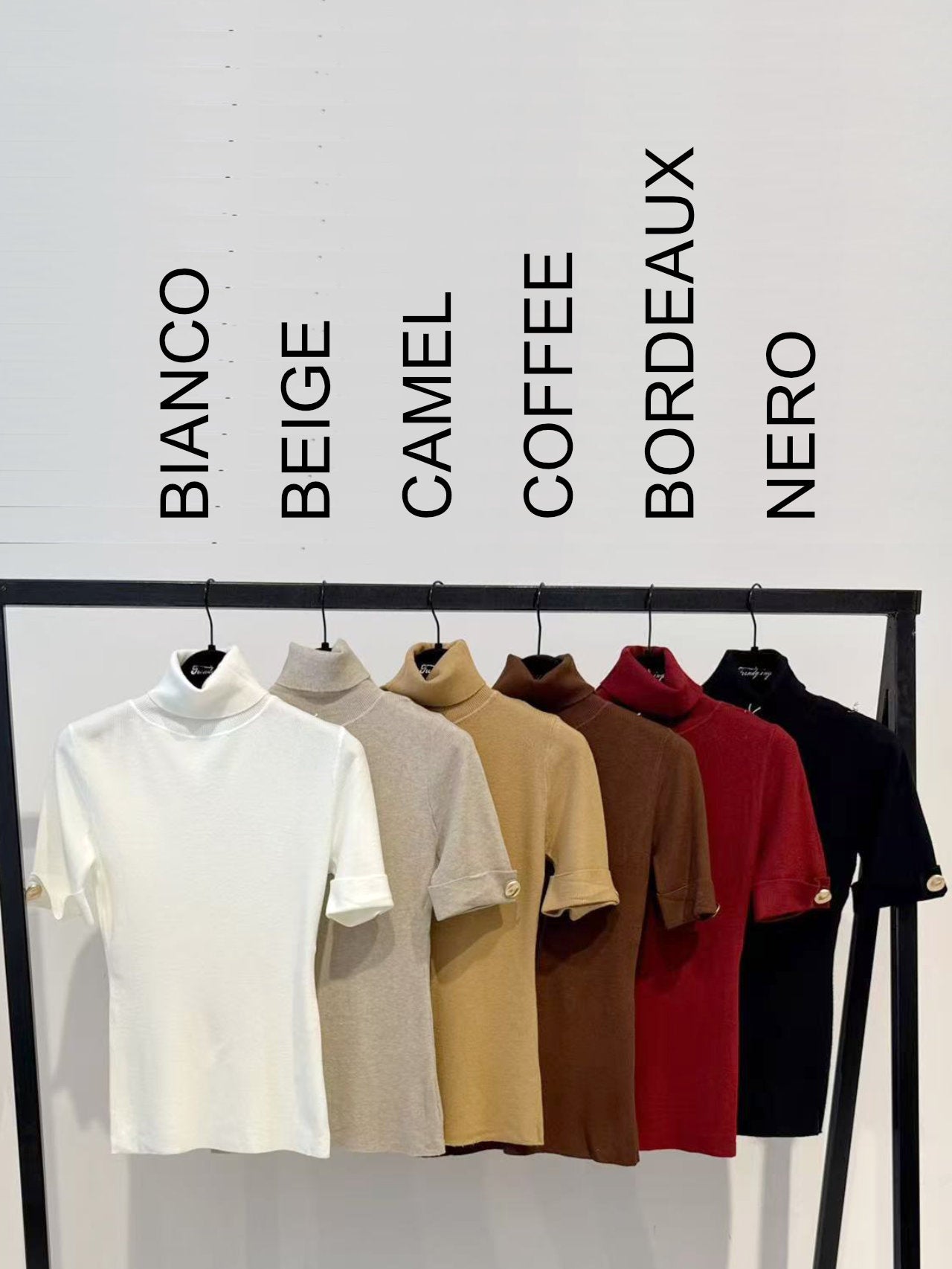 Maglia a collo alto