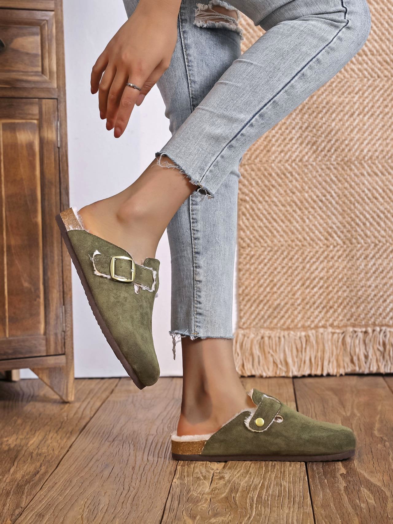 Birkenstock Madrid Outfit Con Birkenstock Chiuse Ciabatte Tipo