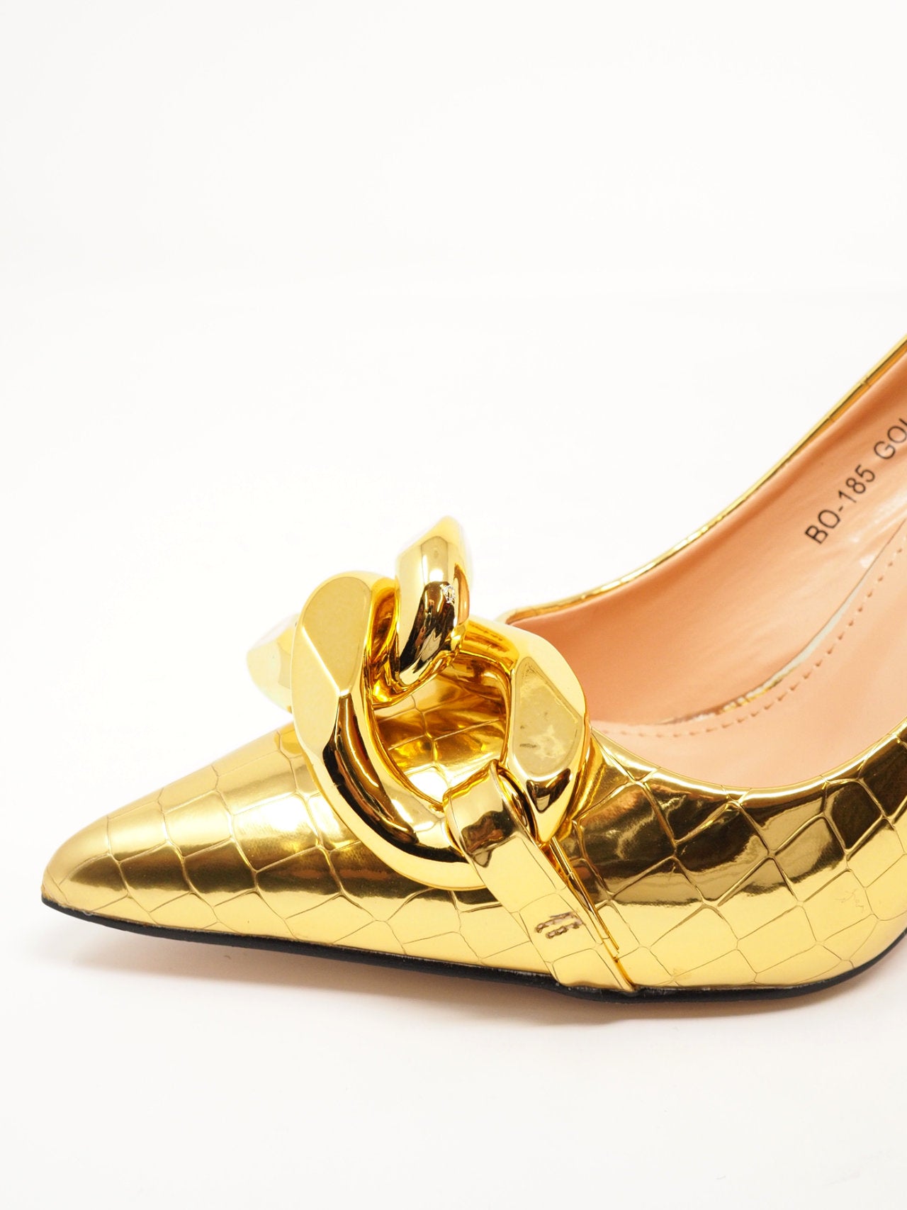 Décolleté a punta con catena grossa -Décolleté-27.90-New Line