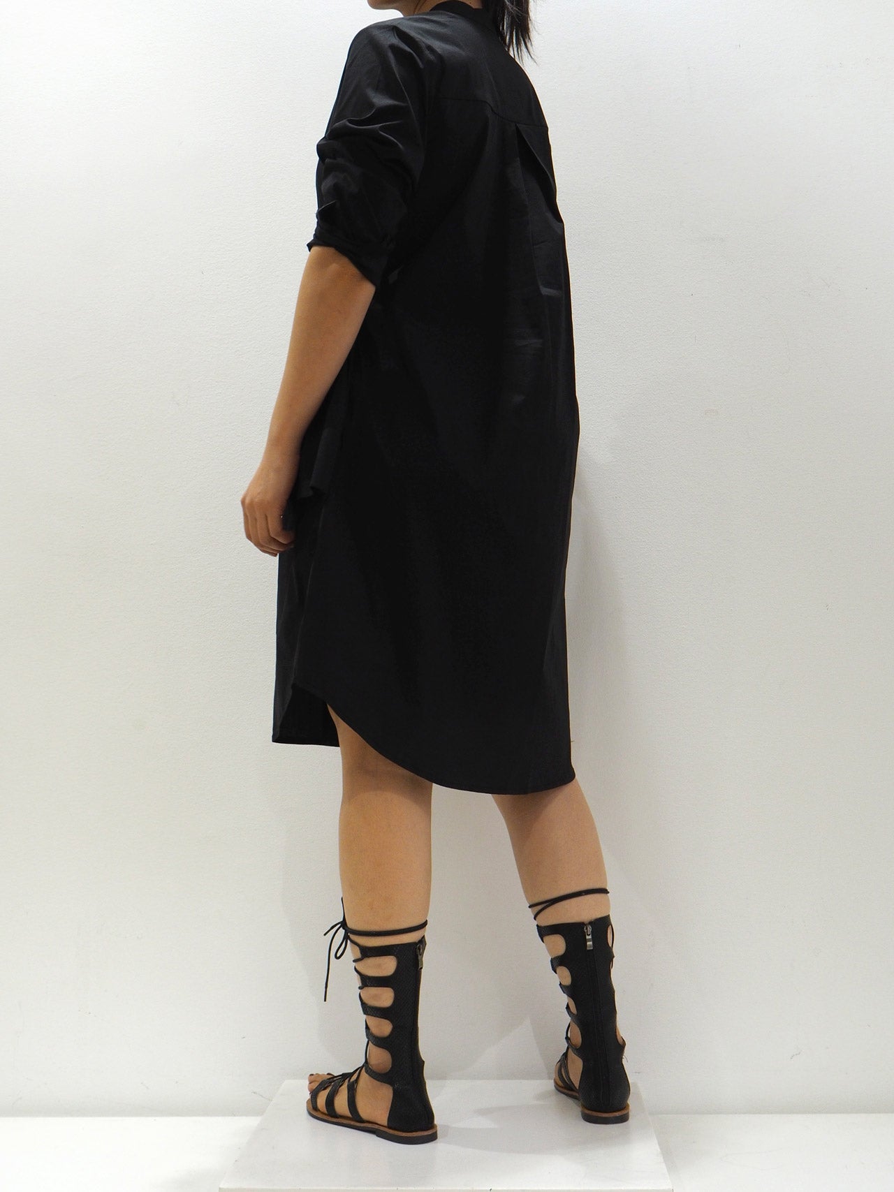 Vestito a camicia con ruches -Vestito-32.00-New Line