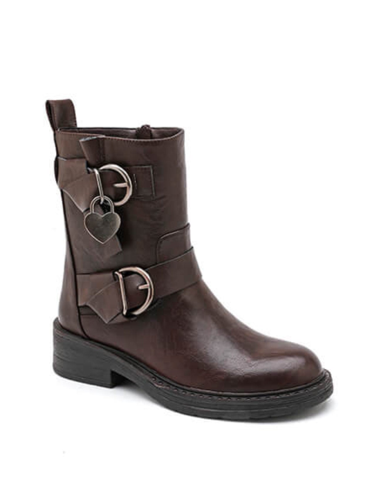 Stivaletti con ciondolo a cuore