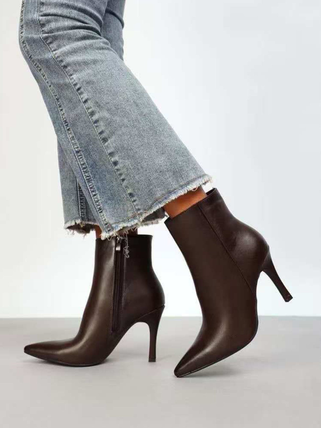 Tronchetti con tacco fino