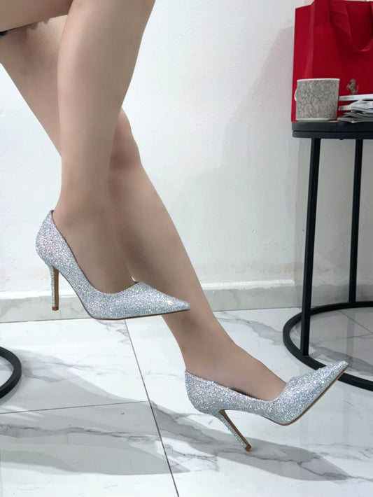 Décolleté con strass