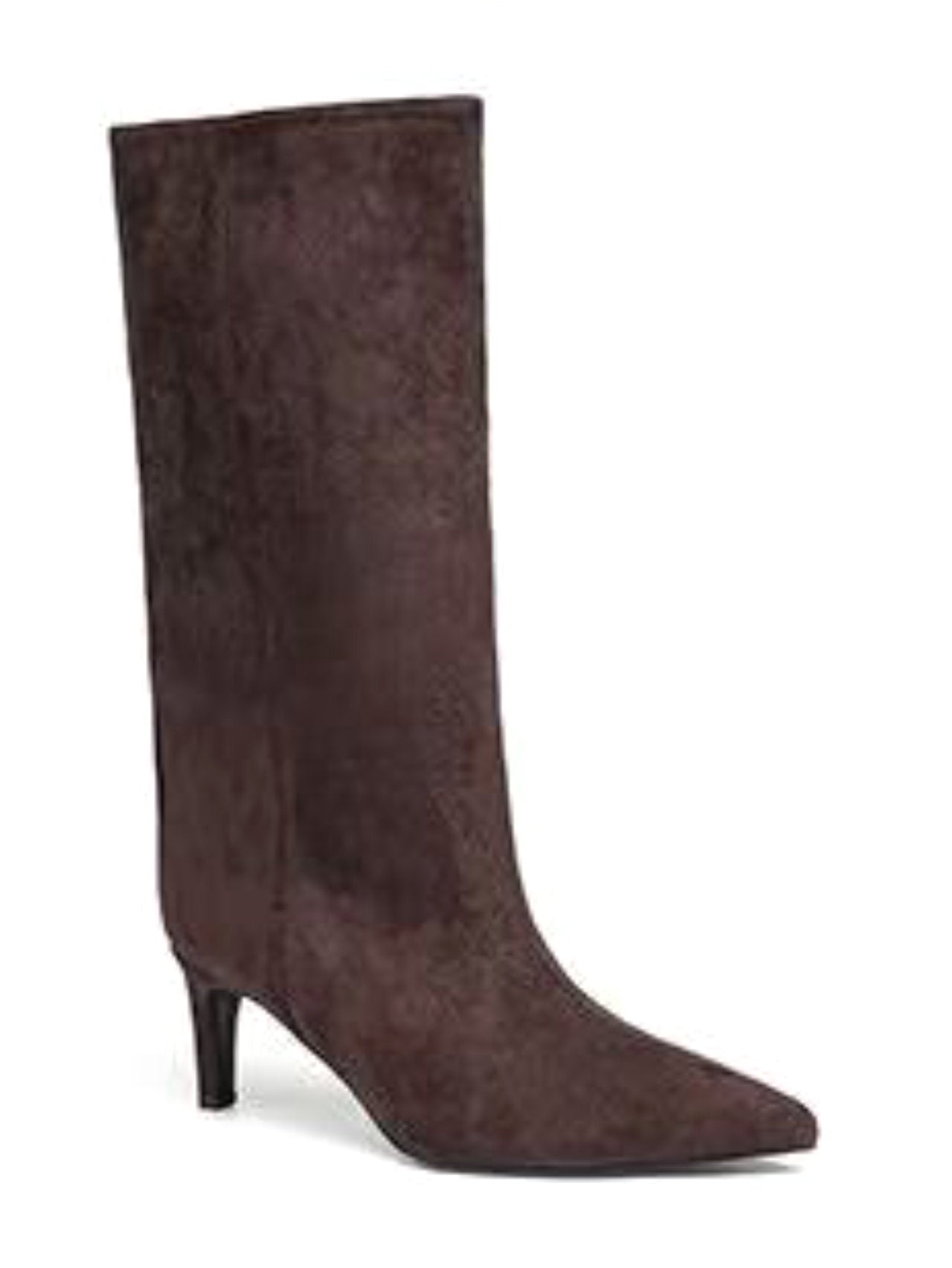 Stivali a metà polpaccio scamosciati