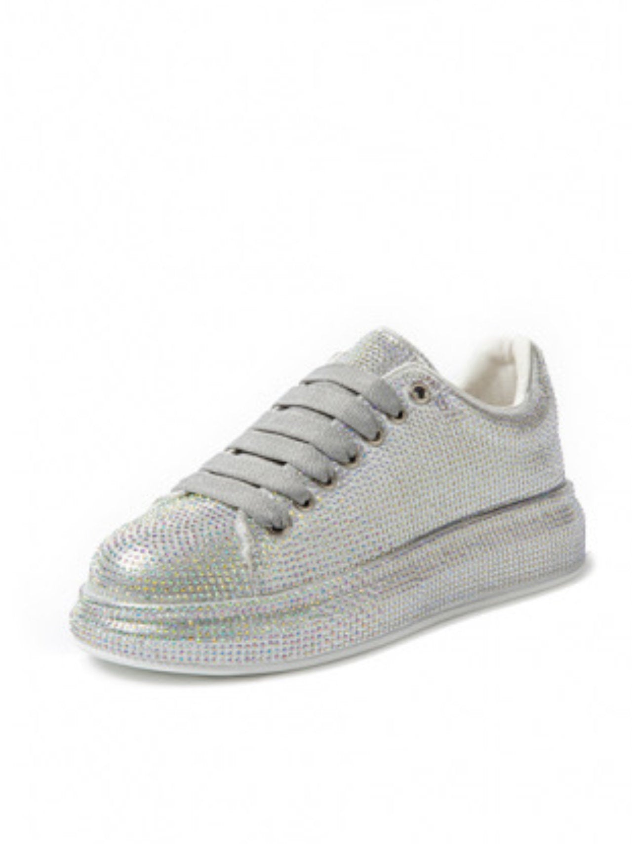 Sneakers ricoperte di strass