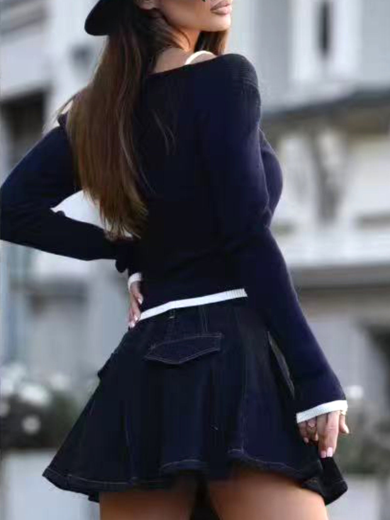 Maglia con bretelline