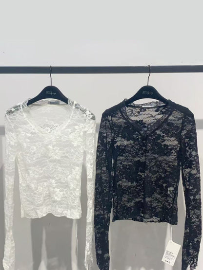 Maglia in pizzo