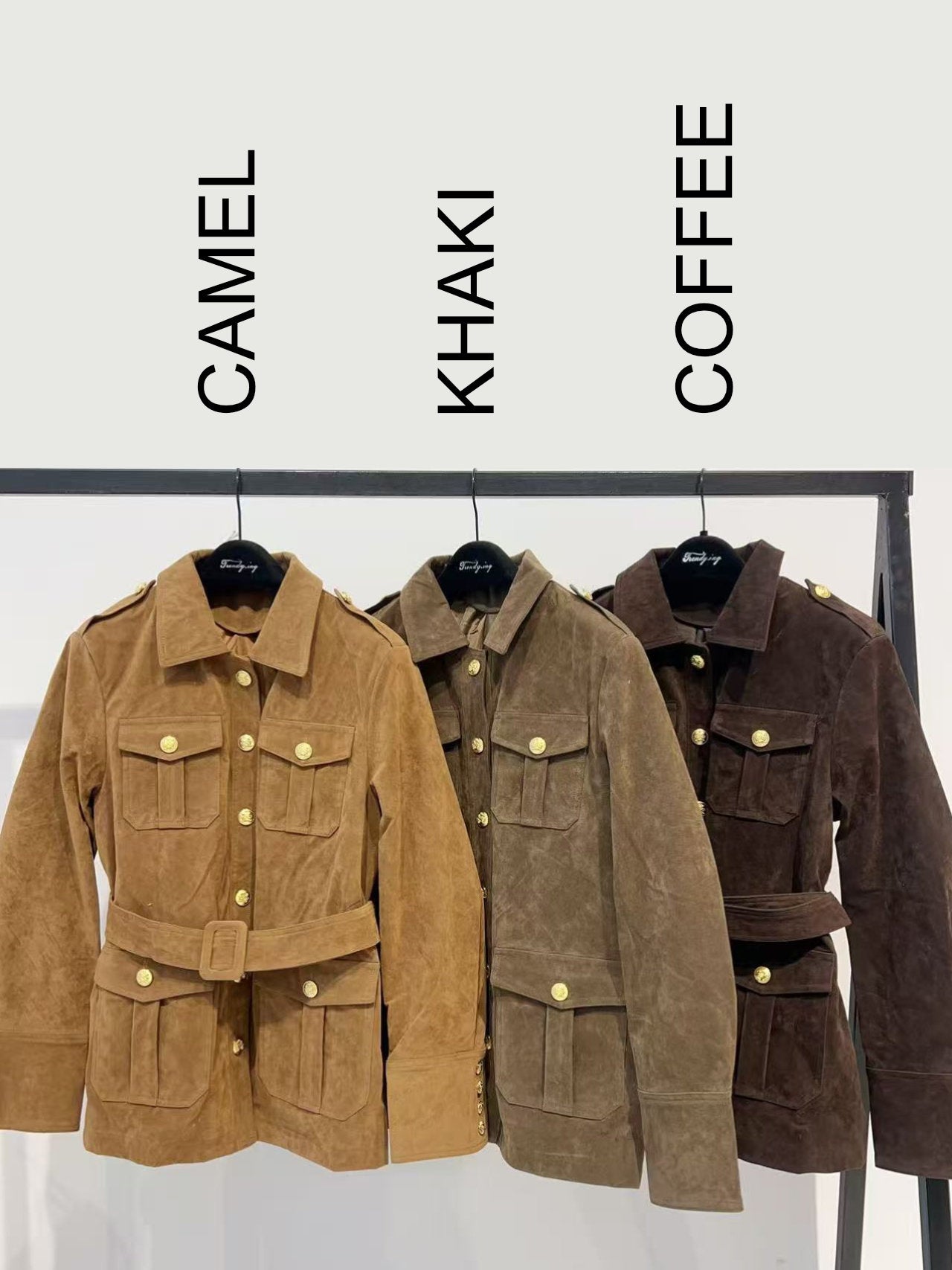 Cappottino scamosciato