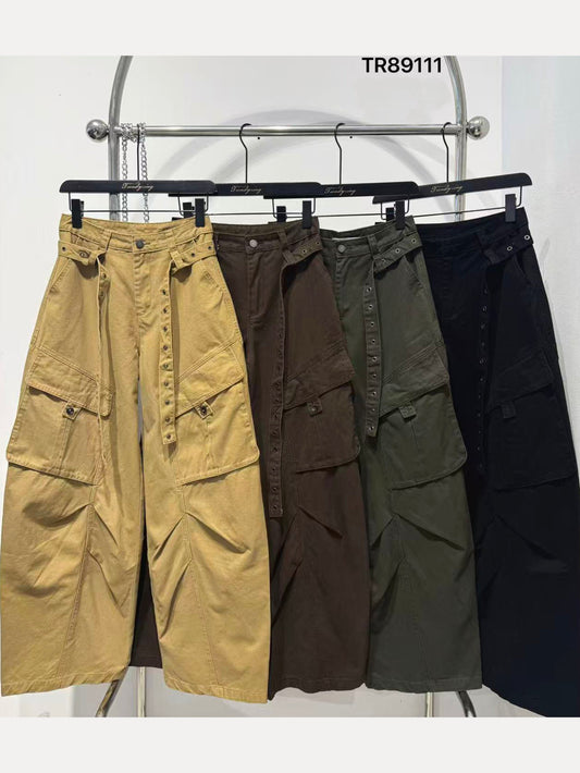 Pantaloni balloon con tasche