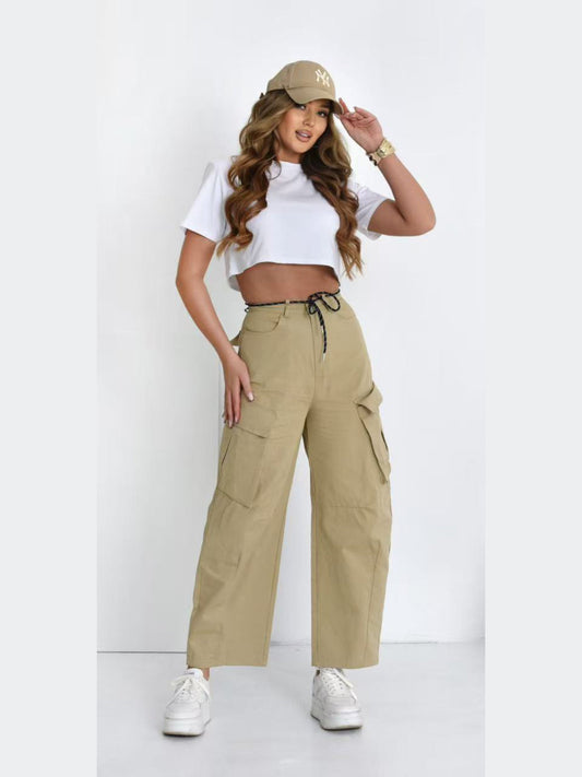 Pantaloni balloon con tasche