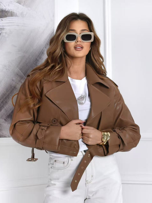 Giubbino over in ecopelle