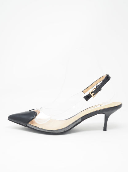 Slingback trasparenti