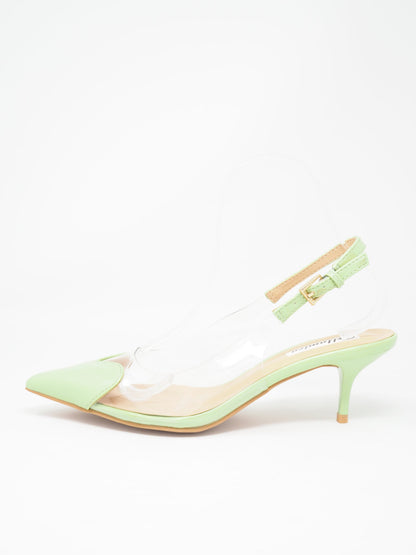 Slingback trasparenti